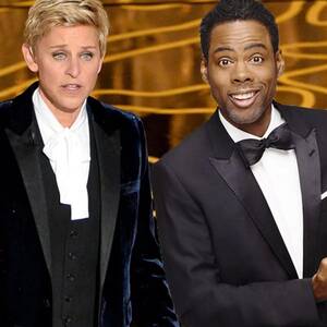 Ellen Deneres 2016 New Porn - Chris Rock claims he's only hosting Oscars because Ellen DeGeneres turned  it down - Irish Mirror Online