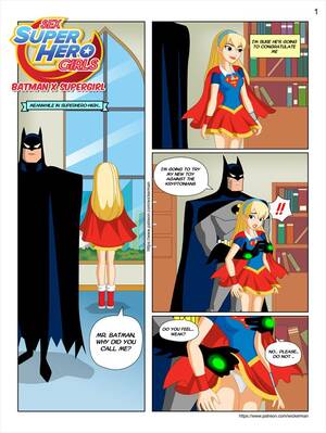 cartoon superhero fuck - Sex Super Hero Girls- Batman X Supergirl - Porn Cartoon Comics
