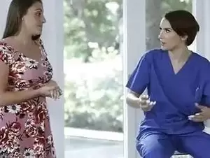 Frisky Nurses Porn Captions - Frisky nurse is visiting some of her patients at home and having sex with  many of them - Sunporno