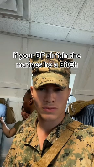 Marine Jarhead Gay Porn Gay - Straight out of high school and thinks that not in the marines = not a man  : r/facepalm
