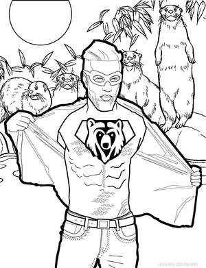 Gay Porn Color Pages - Alex Mecum