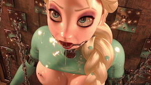 Disney Frozen Bondage Porn - Frozen Elsa in Hard Bondage by Anna - 3D BDSM Animation | xHamster
