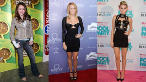 Miley Cyrus And Emma Watson Porn Captions - Watch Miley Cyrus Before the Nude Jumpsuits | Beauty Evolution | Allure