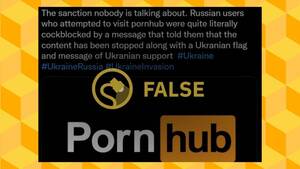 Banned Porn Vk - Did Pornhub Block Russian Users? | Snopes.com