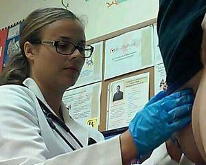 Doctor Penis Porn - Female doctor exams small penis - Doctor | MOTHERLESS.COM â„¢