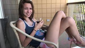 atk girlfriends footjob - ATK Girlfriends Cece Capella - scene 1