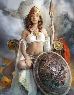 Greek Mythology Athena Goddess Porn - Athena, Greek Goddess of Wisdom and Warfare