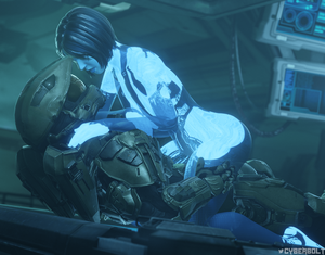 Halo Cortana Titfuck Porn - Slushe - Galleries - Halo 4 Master Chief and Cortana Alone Time