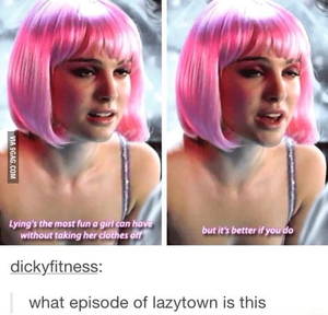 Lazy Town Porn Extreme - Anyone remembers this scene from Lazy Town?