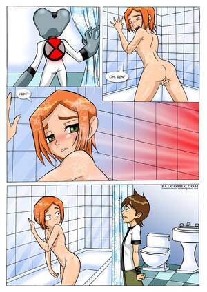 Bathroom Ben 10 Porn - Rule 34 - alien bath bbmbbf ben 10 ben tennyson breasts comic cousin female  grey matter gwen tennyson human male mammal masturbation omnitrix palcomix  pussy transformation voyeur young | 1808585