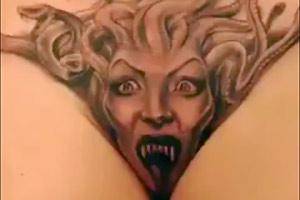 Medusa Tattoo Vagina Porn - 