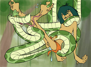 Jungle Book Kaa - book porn jungle