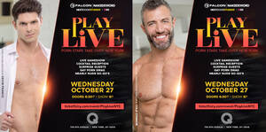 New York City Gay Porn Stars - Attend a Free Taping of Gay Porn Star-Studded 'PLAY: LIVE' In New York! -  TheSword.com