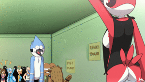 Funny Regular Show Porn - Rule34 - If it exists, there is porn of it / margaret smith (regular show),  mordecai (regular show), rigby (regular show) / 5273407