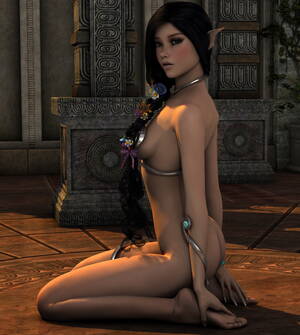 Cute 3d Elf Porn - Alluring 3D elven girl is itching to make men dream of her