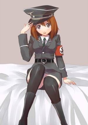 Anime German Girl Porn - Erotic Girls in German Uniforms (62 photos) - sex eporner pics