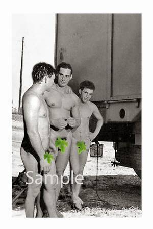 1940s Gay Porn Army - Vintage 1940's Photo Reprint Three Nude Soldiers Play in Shadow of Army  Truck 115 - Etsy New Zealand
