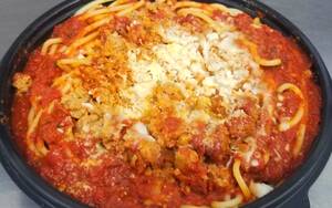 asian street meat anal - Spaghetti & Meat Sauce - Giuliano's Original Deli