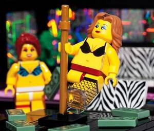 Lego Porn Star - The unofficial Lego strip club set is strictly for adults-only | Metro News