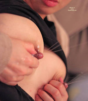 milking her lactating boobs - Milking Her Tits - Topless , High Pressure Tits, Lactating Breasts, Full  Power Spray