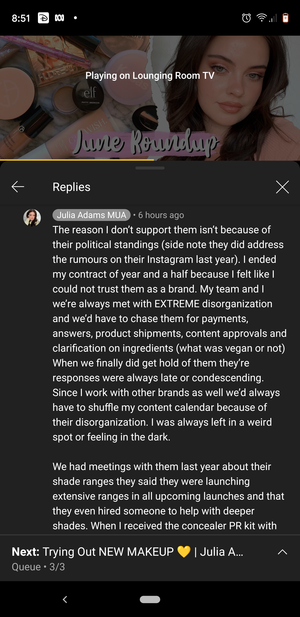 Julia Adams - Julia Adams MUA explains in the comments what led her to cancel her 18  month contract with Nudestix in her latest video : r/BeautyGuruChatter