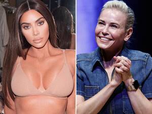fat pussy kim kardashian - Kim Kardashian Reacts to Chelsea Handler's SKIMS Video on Instagram