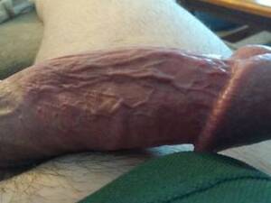 curved veiny cock - My big, curved, veiny cock. Perfect for massaging your pussy and cervix.  Wanna feel him? 8640927