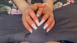 ejaculate handjob with long nails - Long Nails Handjob Porn Videos | Pornhub.com