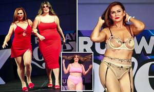 Bisexual Porn Mandy Moore - Married At First Sight's 'OnlyFans gran' Mishel Karen, 52, joins her  DAUGHTER on stage at sex convention as the pair strip down to lingerie for  raunchy runway show | Daily Mail Online