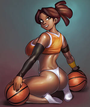 Basketball Girls Cartoon Sex - Rule 34 - 1girls ass back back muscles basketball basketball jersey  basketball uniform baskup big ass breasts dark-skinned female dark skin female  female only huge breasts looking at viewer looking back mia