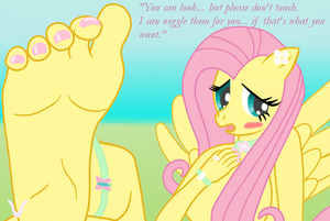 fluttershy foot porn - 109923 - suggestive, artist:php32, fluttershy, anthro, plantigrade anthro,  g4, barefoot, breasts, feet, fetish, foot fetish, foot focus, nail polish,  toenails, toes - Derpibooru