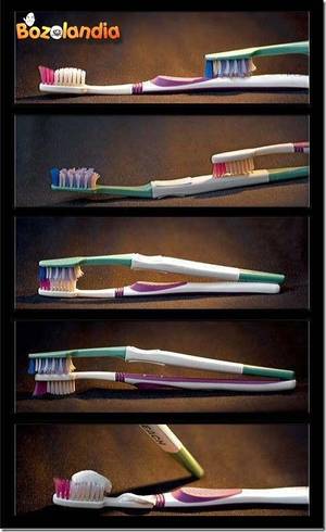 Funny Sexy Shit - Toothbrush Porn-----oh dental hygiene school.all i see is teeth! lol wow  this is creepy!