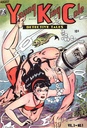 50s Comics - In 1946 and 1947, Janice Valleau drew Toni Gayle, a fashion model and  detective