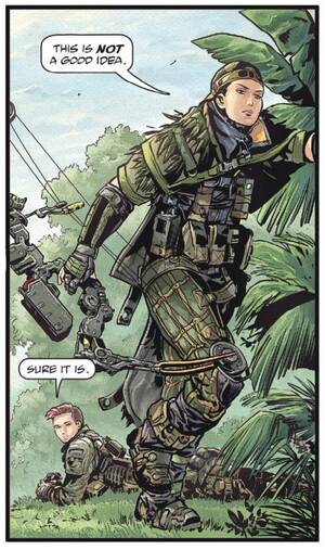 Bo3 Outrider Porn - This is how Outraider will look like ingame (official from the comics) :  r/Blackops4