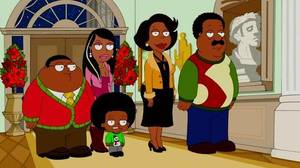 Cleveland Show Sex And The Biddy - Cleveland and the family go to pick out a Christmas tree at Lester's lot.  Cleveland has his eye on a nice large tree but Rallo insists on a smaller  tree.