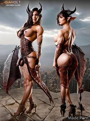 Female Supernatural Demon Porn - Porn image of 30 devil dragon scales standing big hips demon wings demon  horns created by AI