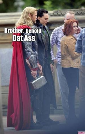 Funny Loki Porn - The beginning of the Avengers porn parody film