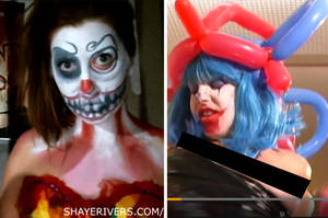 Clown Mask Porn - Clown Porn: Rise in sick 'Killer Clown' craze sparks fears of UK sex  attacks | Daily Star