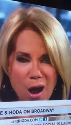 Kathie Lee Gifford Xxx Blowjob - KLG Kathie Lee Gifford cleavage open mouth lips sexy blow throat - YouTube