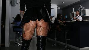Boots Fishnet Stockings Porn - Busty slut in fishnet stockings & boots gets ass fucked in a 3some -  PornXpert.com