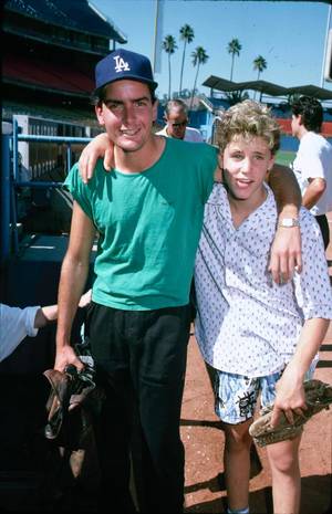 Charlie Sheen Denise Richards Porn - Her accusations have resurfaced following claims Sheen raped Corey Haim  (pictured together) when Sheen