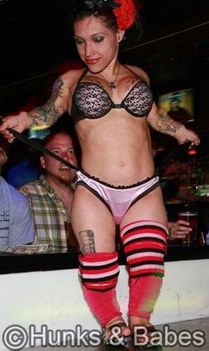 Black Midget Star Name - Bridget the Midget - Hunks & Babes Stripper Service