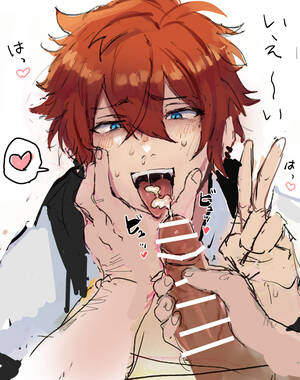 Gay Anime Porn Redhead - Rule 34 - 2boys ahe gao ahegao blue eyes cum cum in mouth cumshot ensemble  stars! gay gay domination heart oral sex peace sign red hair rinne amagi  submissive submissive male twink
