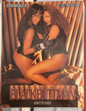 Black Porn Posters - RARE PROMO â€œBLACK BUTTMANâ€ MOVIE POSTER - PORN STARS DOMINIQUE & VENUS  | eBay