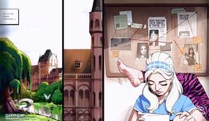 Lesbian Cartoon Porn Alice In Wonderland - Nancy Templeton - Through the Looking Glass porn comic - the best cartoon  porn comics, Rule 34 | MULT34