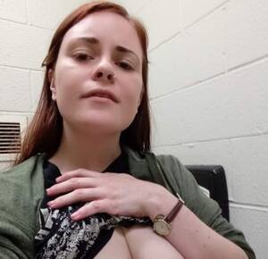 amateur tits at work - Brimstoner's Amateur Porn: Flashing you my tits at work