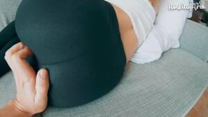 ebony creampie yoga pants - Fit girl with perfect ass in ebony yoga pants fucked and gets creampie -  HotKittyAria - amateur Mobile Porn & xxx videos - 18Dreams.Net