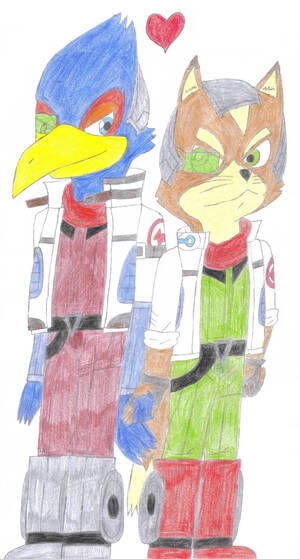 Falco Lombardi Gay Porn - Falco Lombardi y Fox McCloud by CrimsonSkull18 on DeviantArt