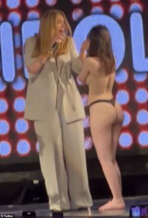 Adele Porn - Adele shocked G-A-Y club owner by turning unannounced for Porn Idol event  judging strippers | Daily Mail Online