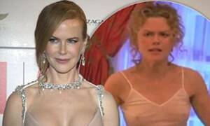 Nicole Kidman Big Tits - Nicole Kidman sparks breast enhancement talk | Daily Mail Online